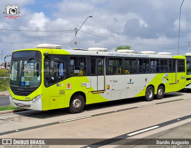 Itajaí Transportes Coletivos 2069 na cidade de Campinas, São Paulo, Brasil, por Danilo Augusto. Número da foto: #12492889.