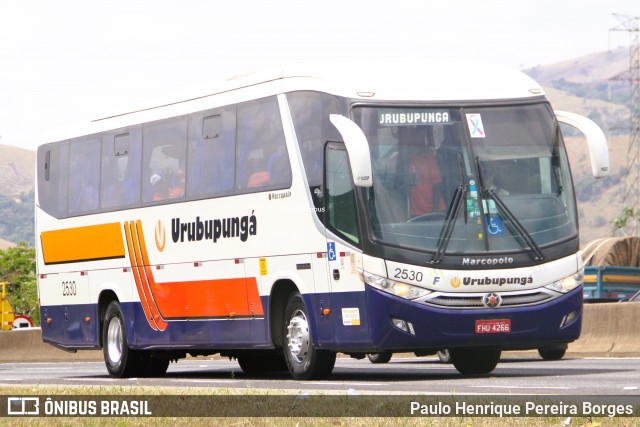 Auto Viação Urubupungá 2530 na cidade de Roseira, São Paulo, Brasil, por Paulo Henrique Pereira Borges. Número da foto: #12493897.