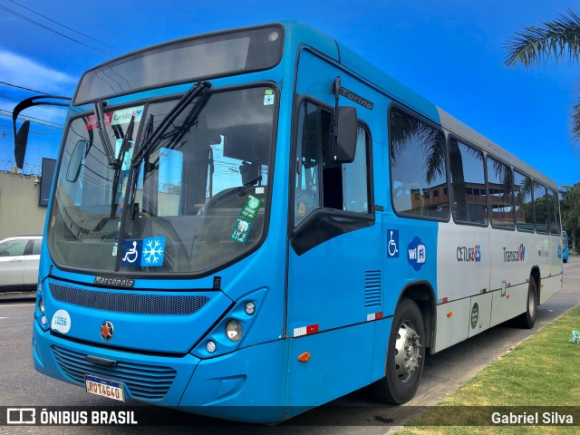 Viação Praia Sol 12256 na cidade de Vila Velha, Espírito Santo, Brasil, por Gabriel Silva. Número da foto: #12494879.