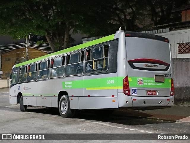 Expresso Maringá São José dos Campos 3319 na cidade de São José dos Campos, São Paulo, Brasil, por Robson Prado. Número da foto: #12494727.