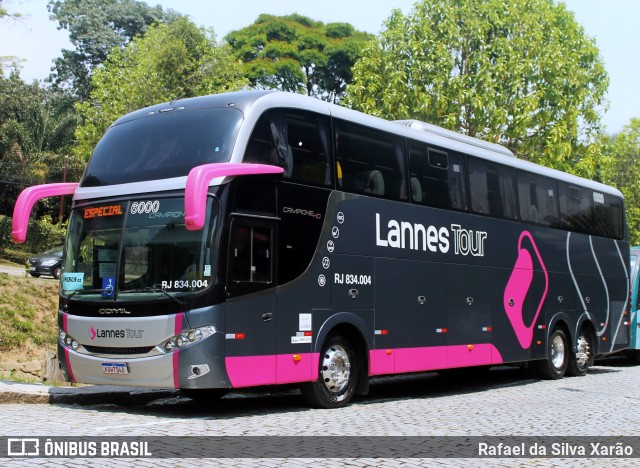 Lannes Tour RJ 834.004 na cidade de Petrópolis, Rio de Janeiro, Brasil, por Rafael da Silva Xarão. Número da foto: #12493615.