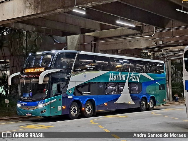 Marlim Azul Turismo 1717 na cidade de São Paulo, São Paulo, Brasil, por Andre Santos de Moraes. Número da foto: #12493961.