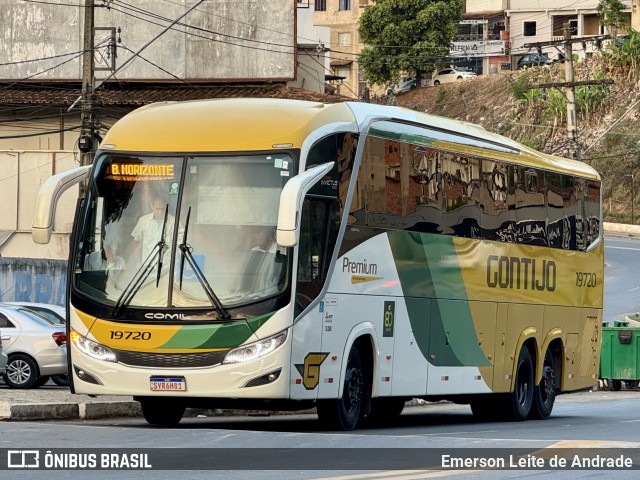Empresa Gontijo de Transportes 19720 na cidade de Manhuaçu, Minas Gerais, Brasil, por Emerson Leite de Andrade. Número da foto: #12494090.