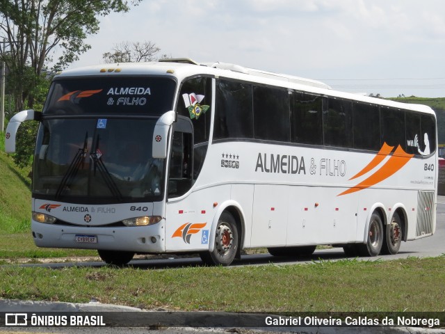 Almeida & Filho Turismo 840 na cidade de Aparecida, São Paulo, Brasil, por Gabriel Oliveira Caldas da Nobrega. Número da foto: #12492957.