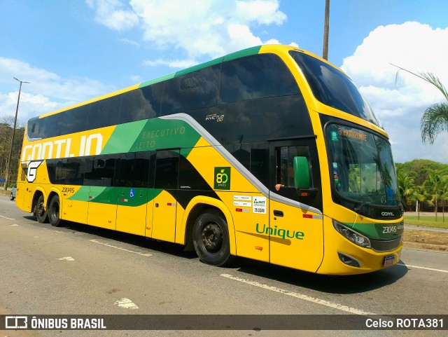 Empresa Gontijo de Transportes 23045 na cidade de Ipatinga, Minas Gerais, Brasil, por Celso ROTA381. Número da foto: #12492921.