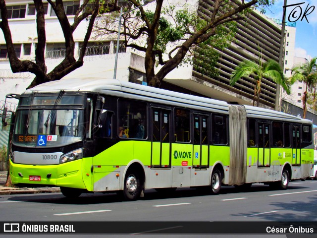 Viação Jardins 10800 na cidade de Belo Horizonte, Minas Gerais, Brasil, por César Ônibus. Número da foto: #12494060.