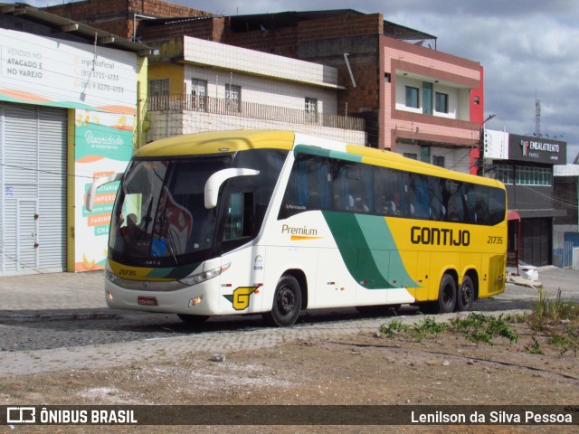 Empresa Gontijo de Transportes 21735 na cidade de Caruaru, Pernambuco, Brasil, por Lenilson da Silva Pessoa. Número da foto: #12493723.