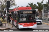 Buses Omega 7014 na cidade de Puente Alto, Cordillera, Metropolitana de Santiago, Chile, por Benjamín Tomás Lazo Acuña. Número da foto: #12493739.