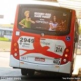 Itajaí Transportes Coletivos 2949 na cidade de Campinas, São Paulo, Brasil, por Tony Maykon Santos. Número da foto: #12492489.