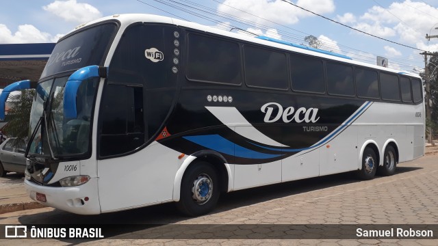 Deca Turismo 10016 na cidade de Brasília de Minas, Minas Gerais, Brasil, por Samuel Robson. Número da foto: #12496473.