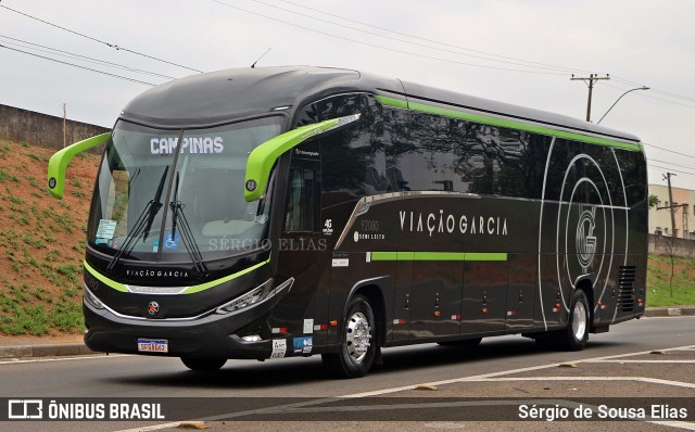 Viação Garcia 92080 na cidade de Campinas, São Paulo, Brasil, por Sérgio de Sousa Elias. Número da foto: #12496440.