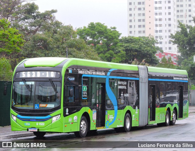 Viação Grajaú S.A. 6 1522 na cidade de São Paulo, São Paulo, Brasil, por Luciano Ferreira da Silva. Número da foto: #12496810.