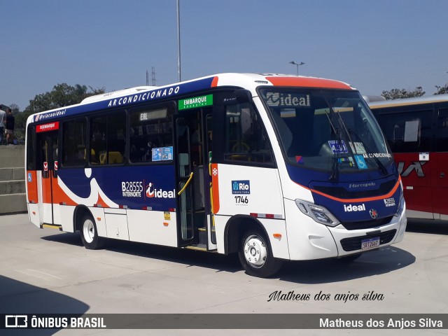 Viação Ideal B28555 na cidade de Rio de Janeiro, Rio de Janeiro, Brasil, por Matheus dos Anjos Silva. Número da foto: #12497062.