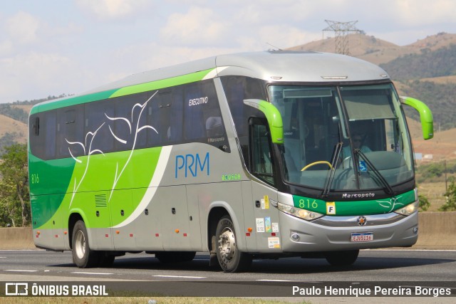 PRM Turismo 816 na cidade de Roseira, São Paulo, Brasil, por Paulo Henrique Pereira Borges. Número da foto: #12497466.
