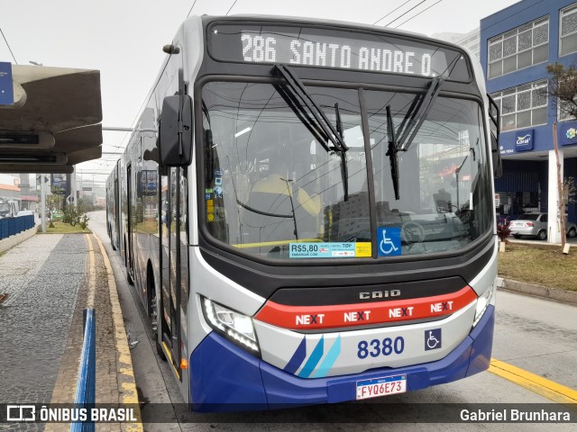Next Mobilidade - ABC Sistema de Transporte 8380 na cidade de São Bernardo do Campo, São Paulo, Brasil, por Gabriel Brunhara. Número da foto: #12496965.