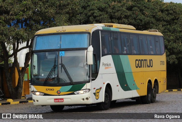 Empresa Gontijo de Transportes 17110 na cidade de Vitória da Conquista, Bahia, Brasil, por Rava Ogawa. Número da foto: #12497457.