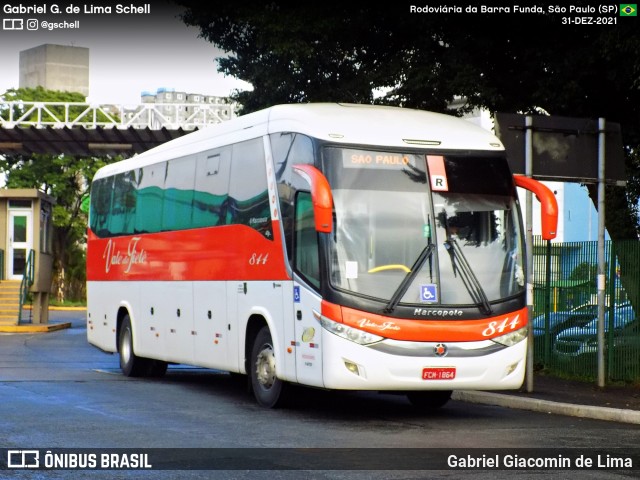 Viação Vale do Tietê 844 na cidade de São Paulo, São Paulo, Brasil, por Gabriel Giacomin de Lima. Número da foto: #12497288.