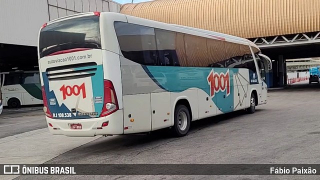 Auto Viação 1001 RJ 108.538 na cidade de Rio de Janeiro, Rio de Janeiro, Brasil, por Fábio Paixão. Número da foto: #12496331.
