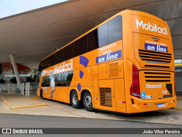 Expresso Itamarati 7348 na cidade de Fernandópolis, São Paulo, Brasil, por João Vitor Pereira. Número da foto: #12497004.
