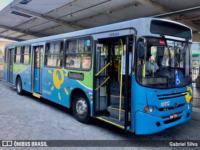 Expresso Santa Paula 16912 na cidade de Vila Velha, Espírito Santo, Brasil, por Gabriel Silva. Número da foto: #12494896.