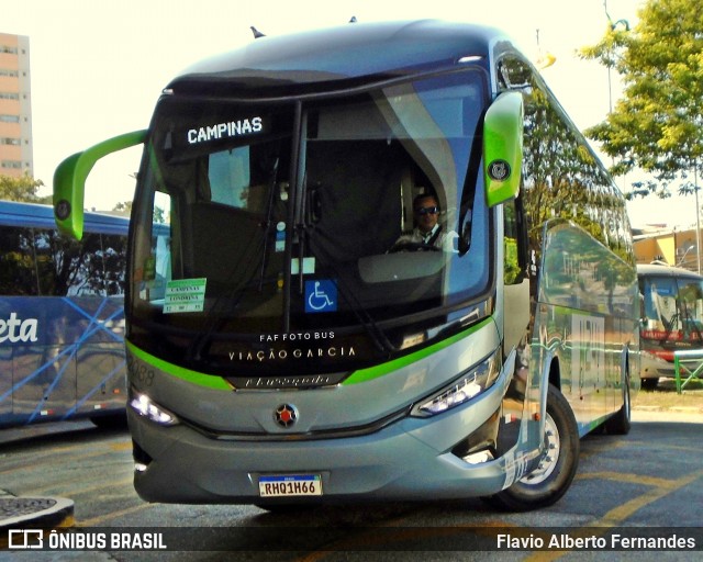 Viação Garcia 82088 na cidade de Sorocaba, São Paulo, Brasil, por Flavio Alberto Fernandes. Número da foto: #12496823.