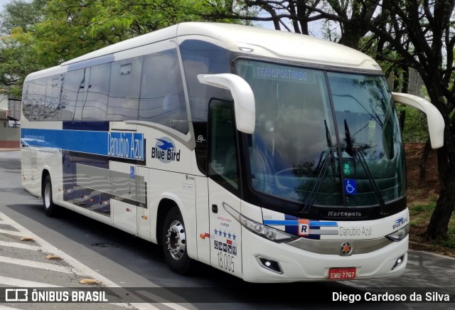 VIDA - Viação Danúbio Azul 18.005 na cidade de Campinas, São Paulo, Brasil, por Diego Cardoso da Silva. Número da foto: #12495241.