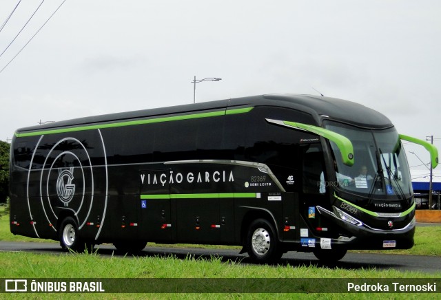 Viação Garcia 82369 na cidade de Arapongas, Paraná, Brasil, por Pedroka Ternoski. Número da foto: #12497755.