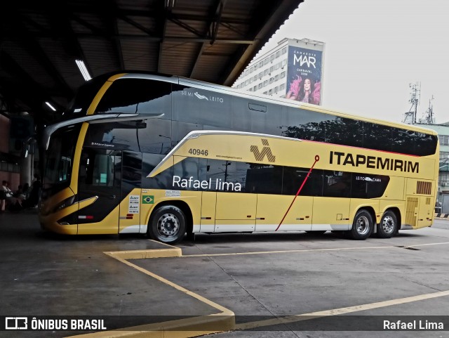Viação Nova Itapemirim 40946 na cidade de Niterói, Rio de Janeiro, Brasil, por Rafael Lima. Número da foto: #12497038.