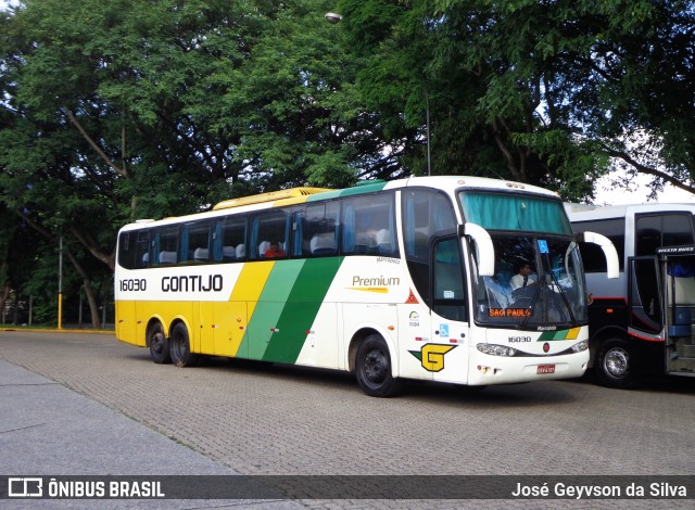 Empresa Gontijo de Transportes 16030 na cidade de São Paulo, São Paulo, Brasil, por José Geyvson da Silva. Número da foto: #12496977.