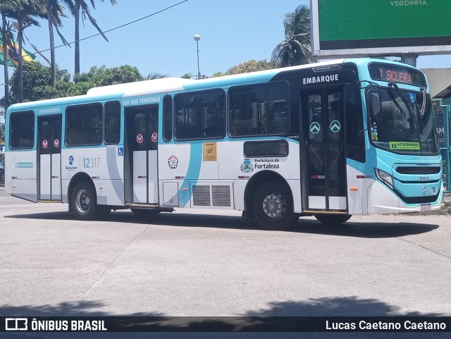 Auto Viação São José 12317 na cidade de Fortaleza, Ceará, Brasil, por Lucas Caetano. Número da foto: #12497280.