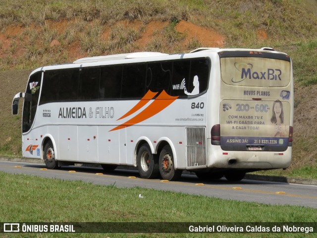 Almeida & Filho Turismo 840 na cidade de Aparecida, São Paulo, Brasil, por Gabriel Oliveira Caldas da Nobrega. Número da foto: #12495324.