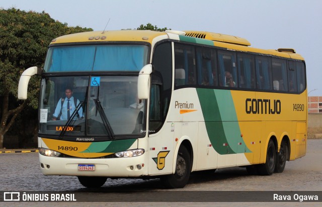 Empresa Gontijo de Transportes 14890 na cidade de Vitória da Conquista, Bahia, Brasil, por Rava Ogawa. Número da foto: #12497446.