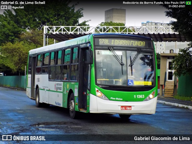 Viação Santa Brígida 1 1363 na cidade de São Paulo, São Paulo, Brasil, por Gabriel Giacomin de Lima. Número da foto: #12497278.