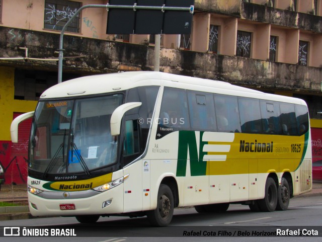 Viação Nacional 18625 na cidade de Belo Horizonte, Minas Gerais, Brasil, por Rafael Cota. Número da foto: #12497221.