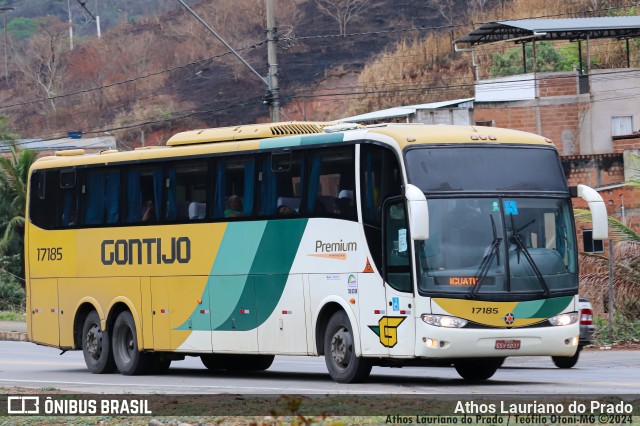 Empresa Gontijo de Transportes 17185 na cidade de Teófilo Otoni, Minas Gerais, Brasil, por Athos Lauriano do Prado. Número da foto: #12496397.