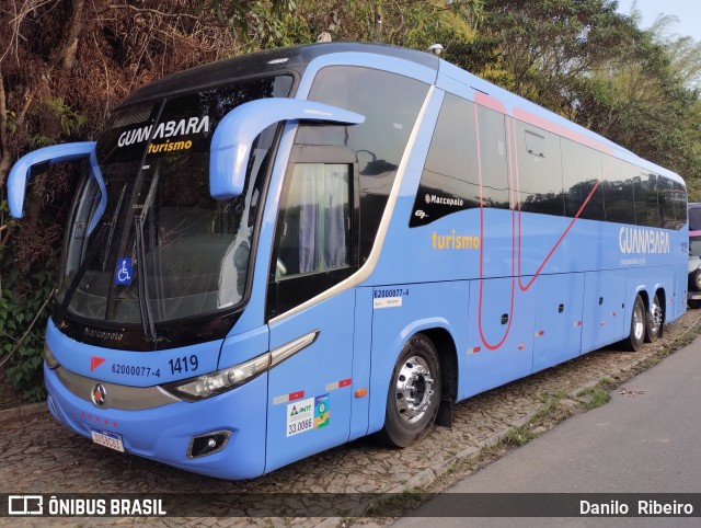 UTIL - União Transporte Interestadual de Luxo 1419 na cidade de Valença, Rio de Janeiro, Brasil, por Danilo  Ribeiro. Número da foto: #12495128.