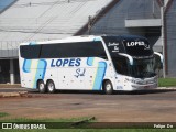 LopeSul Transportes - Lopes e Oliveira Transportes e Turismo - Lopes Sul 2076 na cidade de Cascavel, Paraná, Brasil, por Felipe  Dn. Número da foto: #:id.