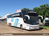 LopeSul Transportes - Lopes e Oliveira Transportes e Turismo - Lopes Sul 2081 na cidade de Cascavel, Paraná, Brasil, por Felipe  Dn. Número da foto: #:id.