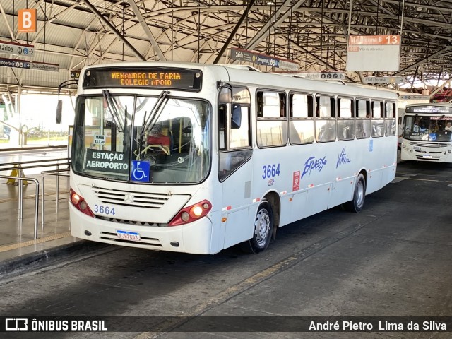 Expresso Vitória Bahia 3664 na cidade de Lauro de Freitas, Bahia, Brasil, por André Pietro  Lima da Silva. Número da foto: #12453755.