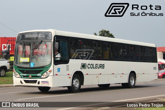 Coleurb 1105 na cidade de Passo Fundo, Rio Grande do Sul, Brasil, por Lucas Pedro Trojan. Número da foto: #12454970.