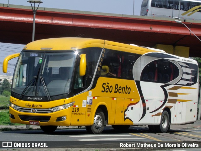 Expresso São Bento 210 na cidade de Curitiba, Paraná, Brasil, por Robert Matheus De Morais Oliveira. Número da foto: #12453604.