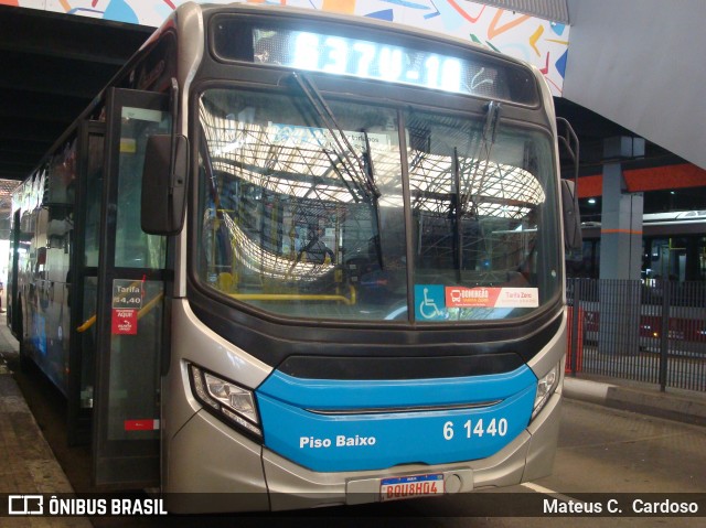 Viação Grajaú S.A. 6 1440 na cidade de São Paulo, São Paulo, Brasil, por Mateus C.  Cardoso. Número da foto: #12455671.