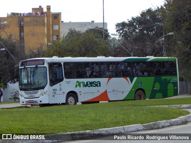 Anversa Transporte Coletivo 253 na cidade de Bagé, Rio Grande do Sul, Brasil, por Paulo Ricardo  Rodrigues Villanova. Número da foto: #12454689.