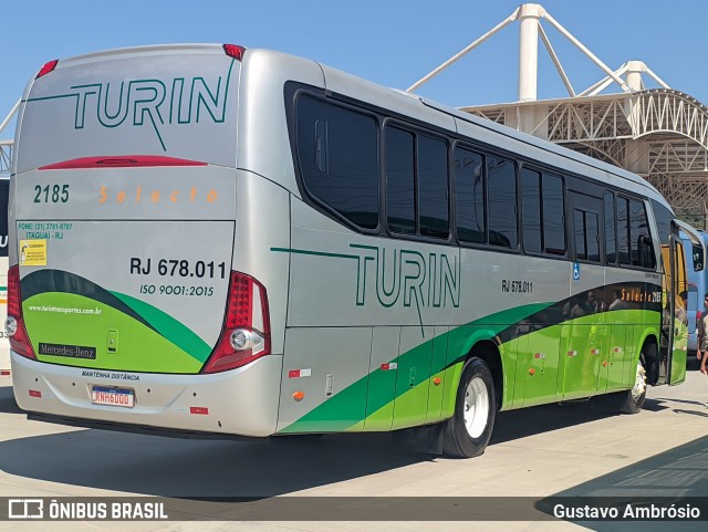 Turin Transportes RJ 678.011 na cidade de Duque de Caxias, Rio de Janeiro, Brasil, por Gustavo Ambrósio. Número da foto: #12453430.