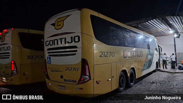 Empresa Gontijo de Transportes 21270 na cidade de Teófilo Otoni, Minas Gerais, Brasil, por Juninho Nogueira. Número da foto: #12454600.