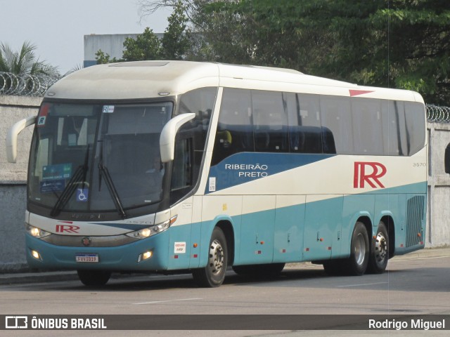 Rápido Ribeirão Preto 3570 na cidade de Rio de Janeiro, Rio de Janeiro, Brasil, por Rodrigo Miguel. Número da foto: #12454373.