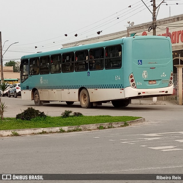 Transportes Santa Maria 614 na cidade de Pelotas, Rio Grande do Sul, Brasil, por Ribeiro Reis. Número da foto: #12453706.
