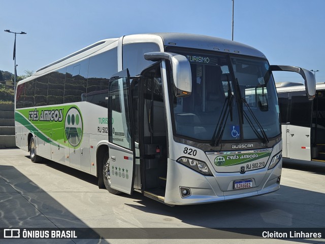 Turismo Três Amigos RJ 502.210 na cidade de Duque de Caxias, Rio de Janeiro, Brasil, por Cleiton Linhares. Número da foto: #12453990.