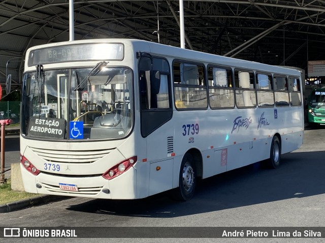 Expresso Vitória Bahia 3739 na cidade de Lauro de Freitas, Bahia, Brasil, por André Pietro  Lima da Silva. Número da foto: #12453747.