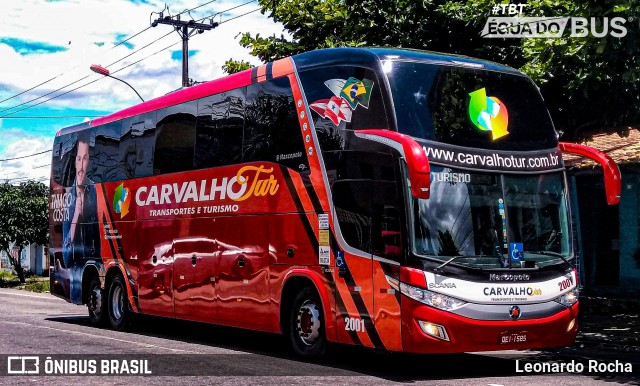 Carvalho Tur Transportes e Turismo 2001 na cidade de Belém, Pará, Brasil, por Leonardo Rocha. Número da foto: #12454892.